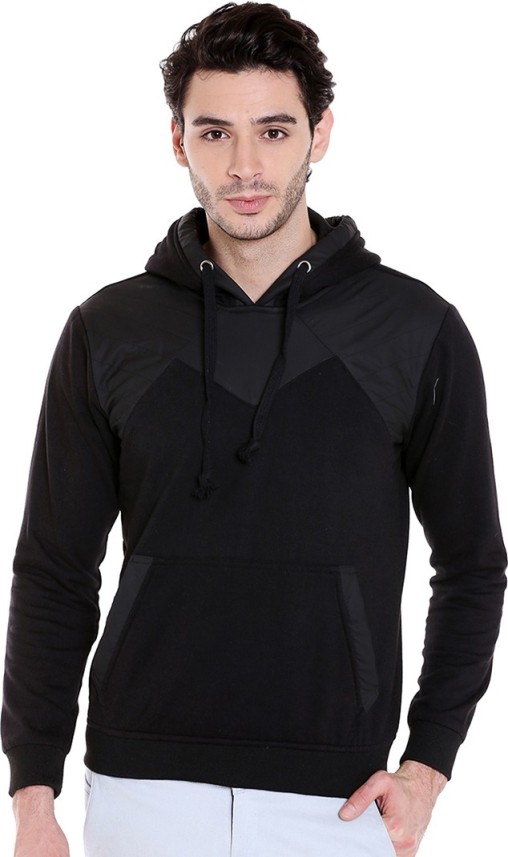 campus sutra full sleeve solid men's sweatshirt