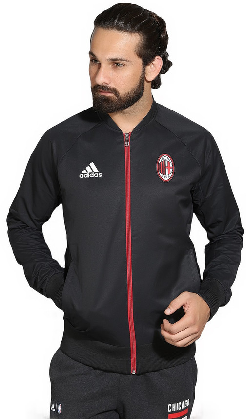 adidas solid men's track top