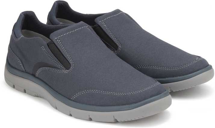 Clarks Tunsil Step Navy Casual For Men Buy Navy Color Clarks