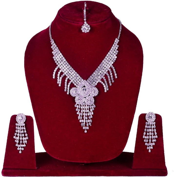 flipkart diamond necklace