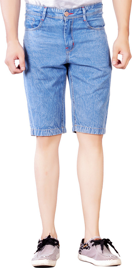 STUDIO NEXX Washed Men Blue Denim 