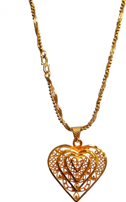 Poonam Creation Chain Pendant Alloy 