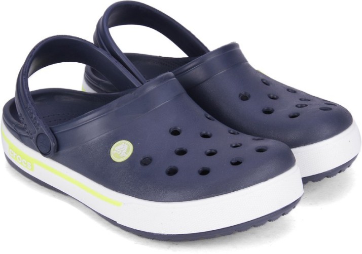 mens crocs navy blue