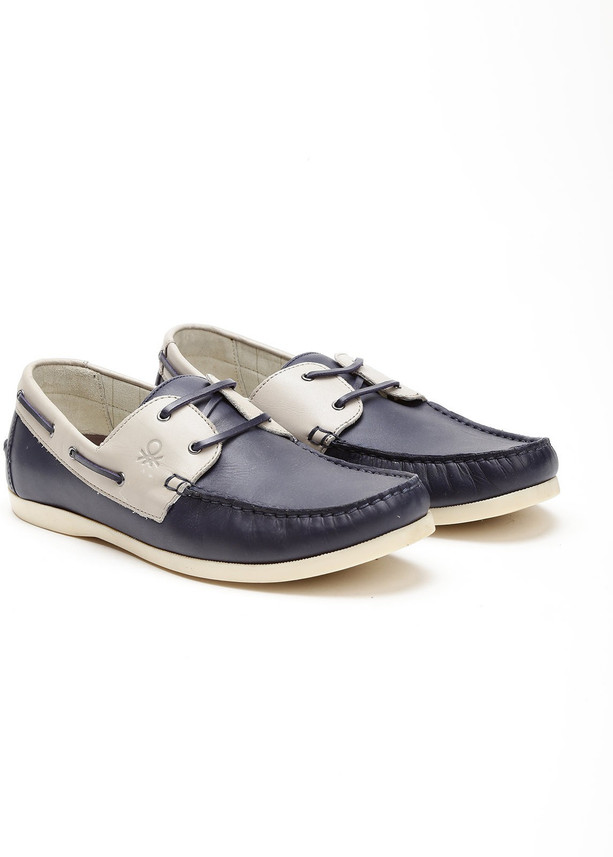 benetton boat shoes