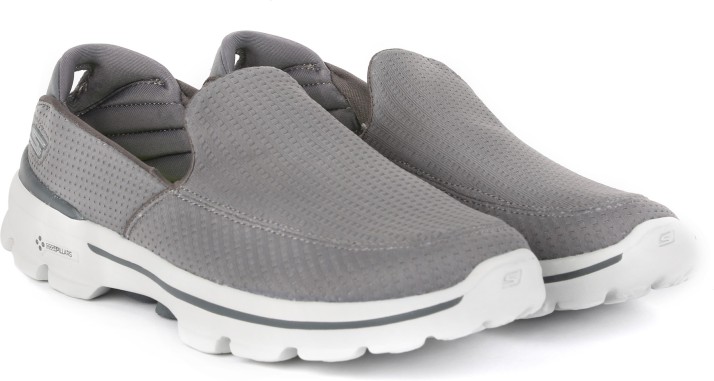 men's skechers grey shoes