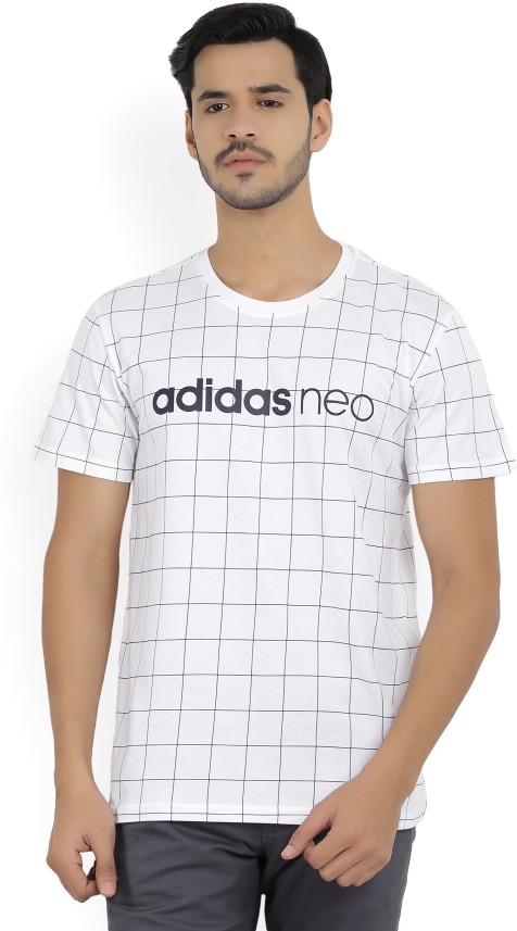 adidas checkered shirt