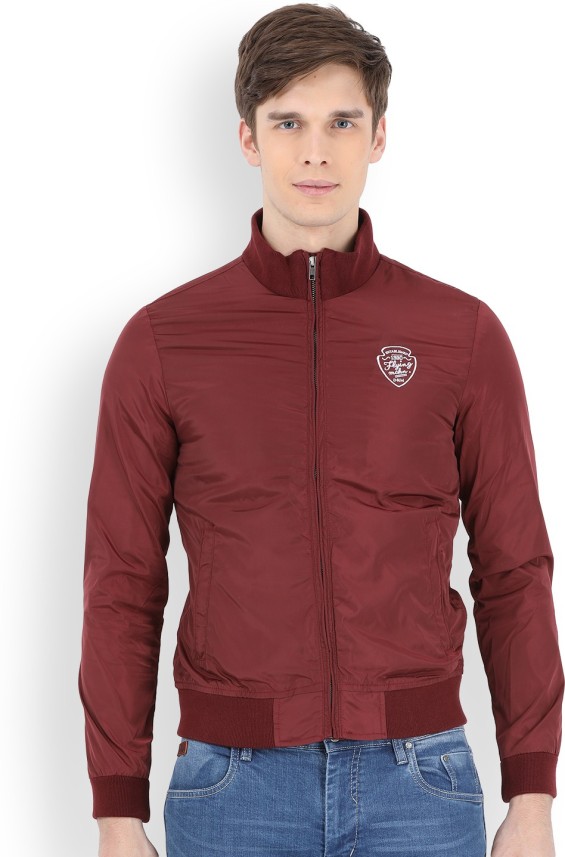 flying machine maroon jacket