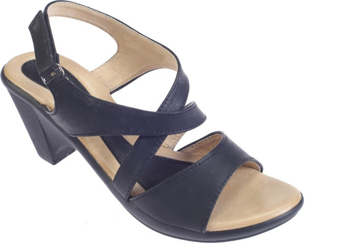 Khadim's Women Black Heels - Buy Khadim 