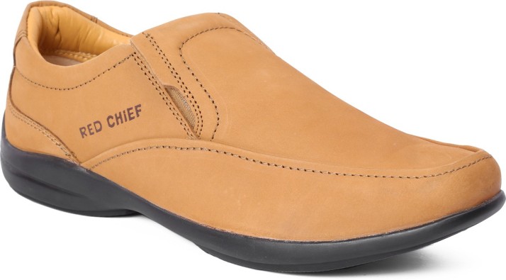 Red Chief Slip On For Men - Buy Red 