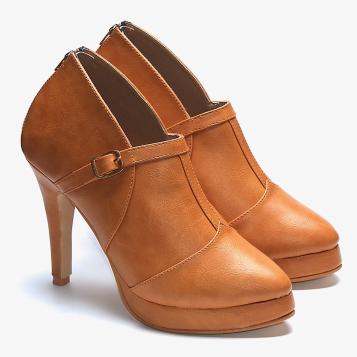 pencil heel boots flipkart