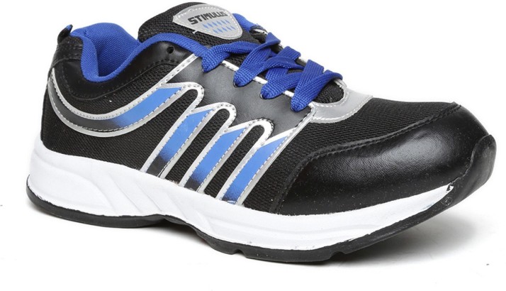 Black-Blue Sneaker Shoe Running Shoes 