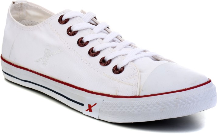 sparx white sneakers