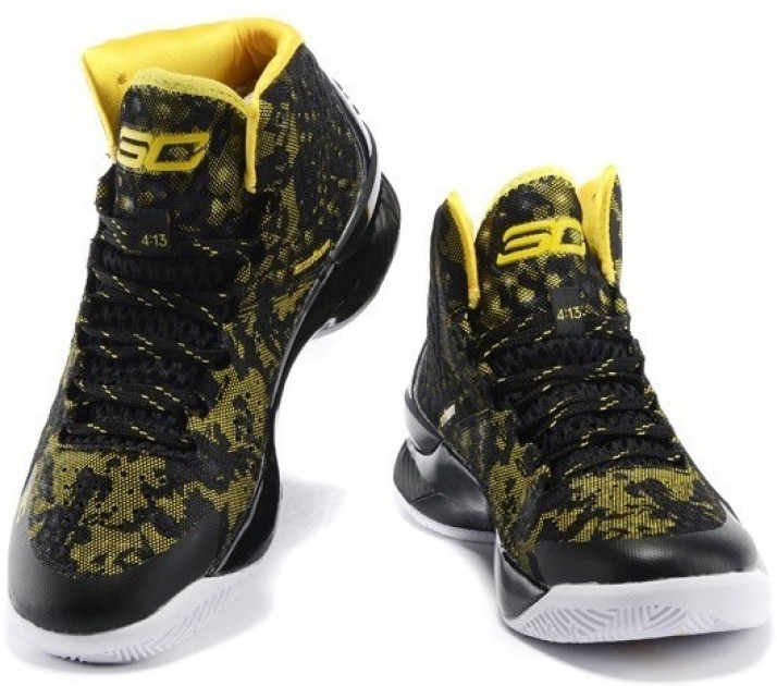 under armour curry 1 men yellow