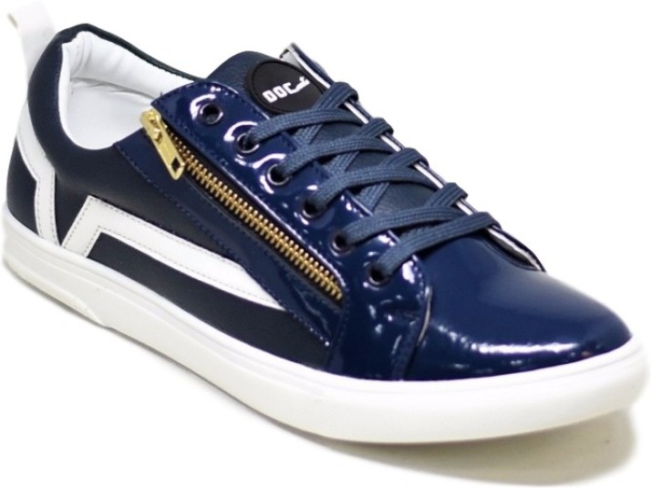 doc martin blue sneakers