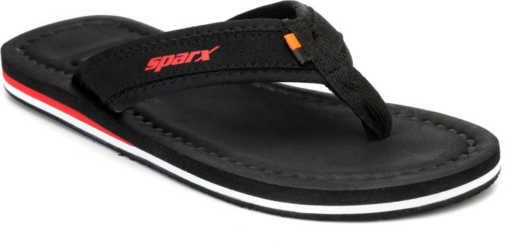 Sparx SFG-48 Slippers - Buy Black\u0026Red 