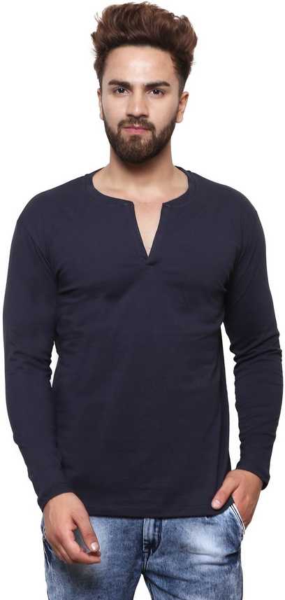 Marseille Hamburg Solid Men Henley Blue T Shirt Buy Marseille Hamburg Solid Men Henley Blue T Shirt Online At Best Prices In India Flipkart Com