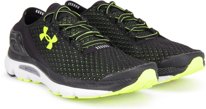 under armour shoes black and green