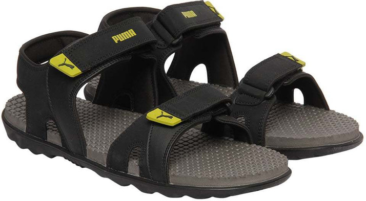 puma men grey sandals