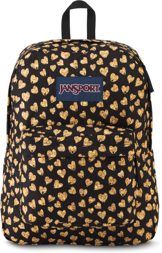 jansport glitter backpack