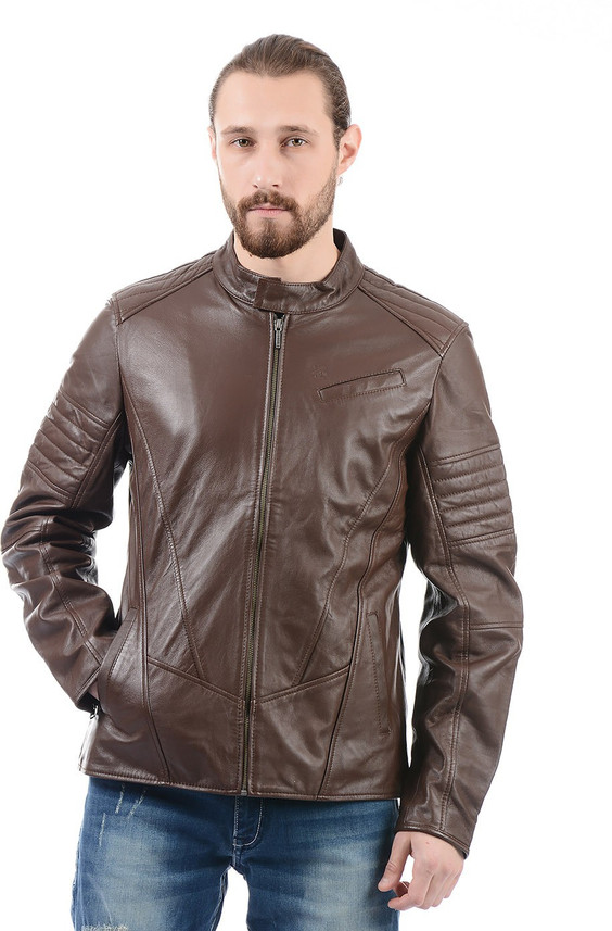 izod leather bomber jacket