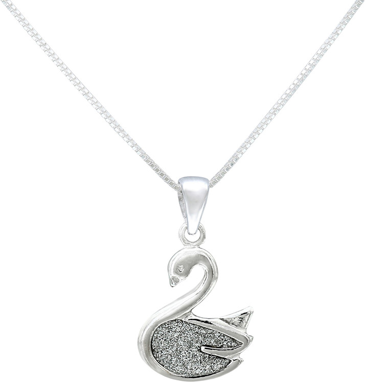 Chain 92.5 Sterling Silver Locket Set 