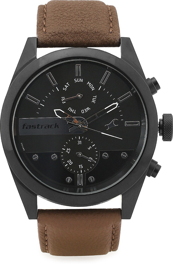 Fastrack chronograph online watch belt