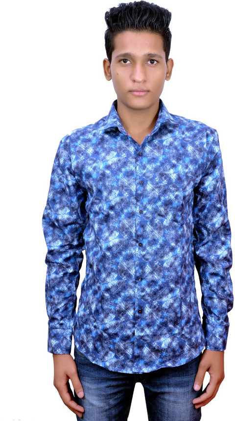 LEE-PARRY DESIGNER SHIRTS Men Printed 