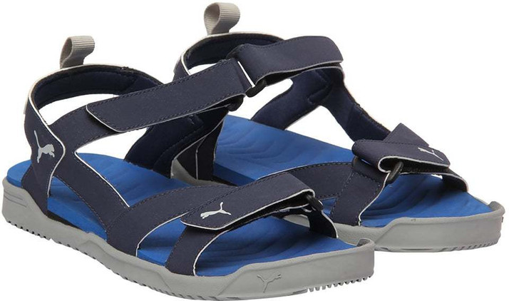 Puma sandals men navy clearance