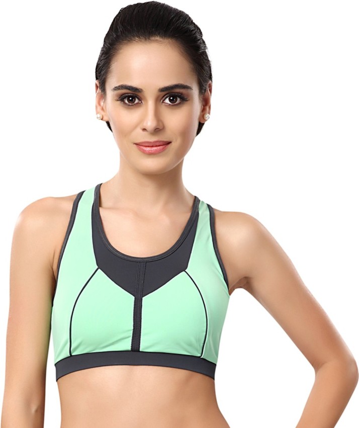 heavily padded sports bra