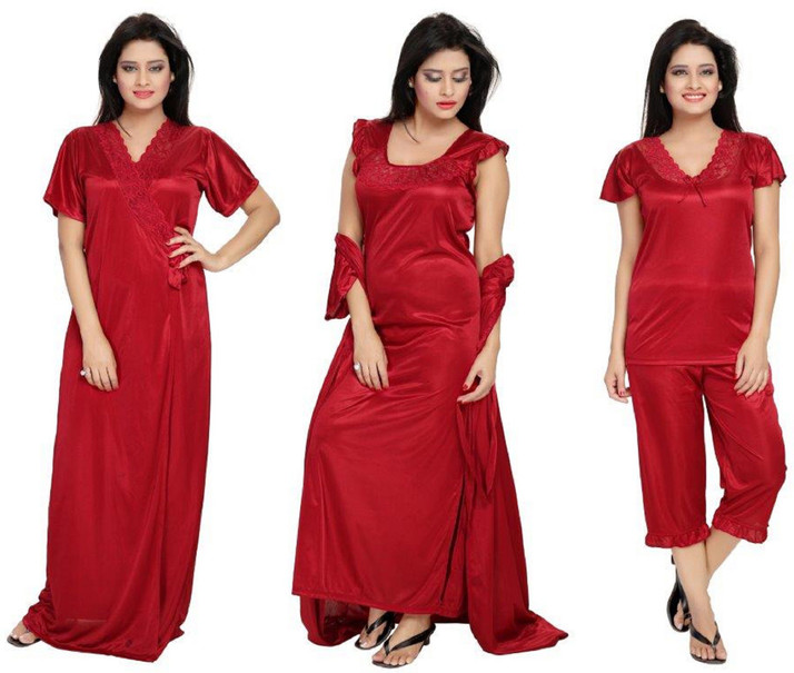 nighty for ladies flipkart