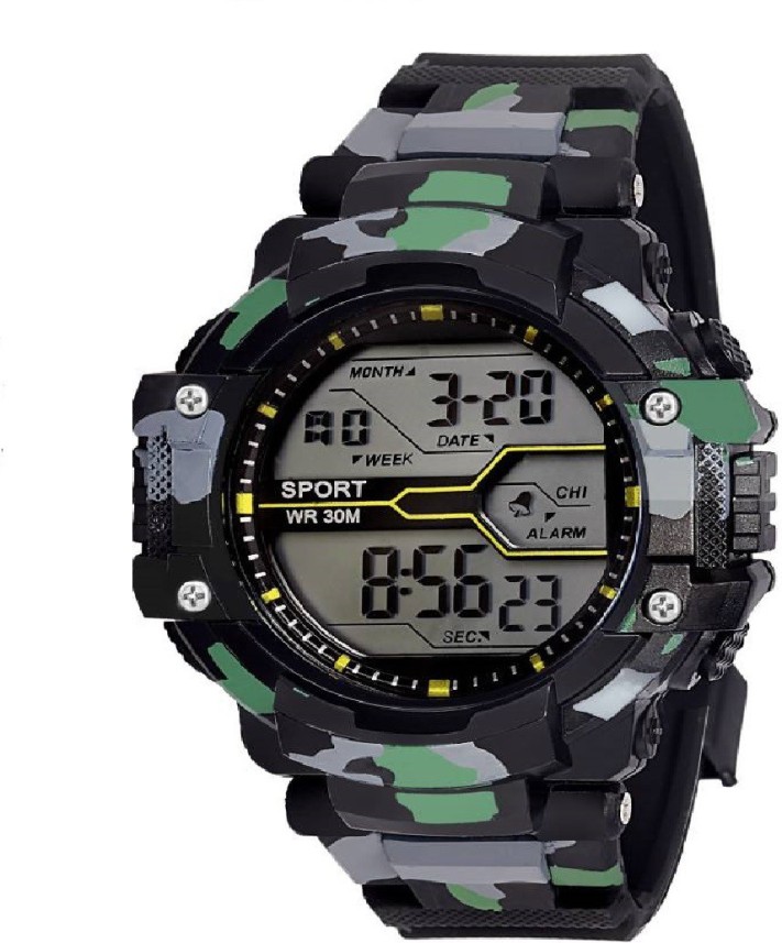 attractive digital watch