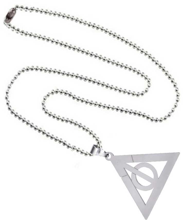 Men Style Harry Potter Inspired Ly Hallows Stainless Steel Pendant Set In India At Best S - Harry Potter Pendant Set Men Style Harry Potter Inspired Ly Hallows Stainless Steel Pendant Set In India At Best S - Harry Potter Pendant Set