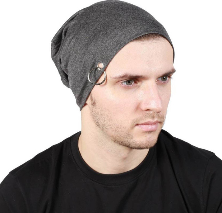 X\u0026M Stretchable Beanie with Ring Cap 