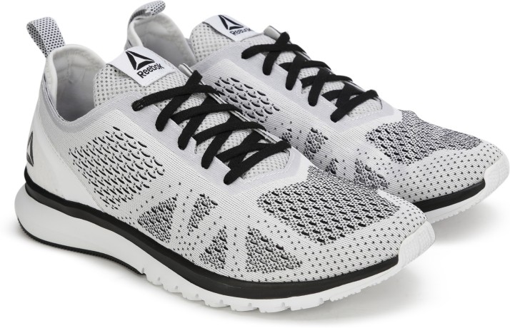 reebok print smooth mens white