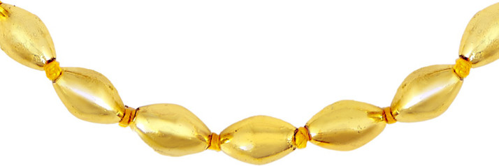 Shining Jewel 24K Designer Bor Mala 