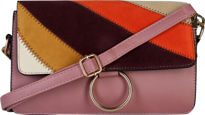 pu leather sling bag