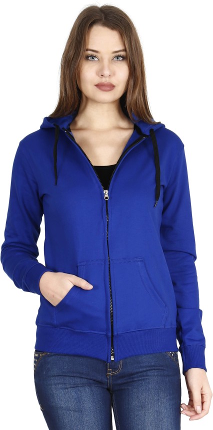 womens royal blue sweatshirt