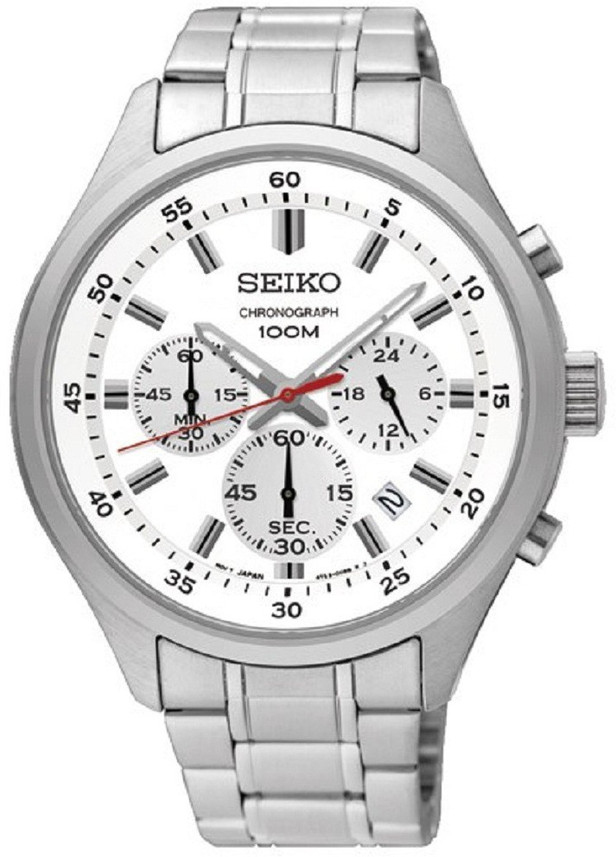 seiko chronograph watch 100m