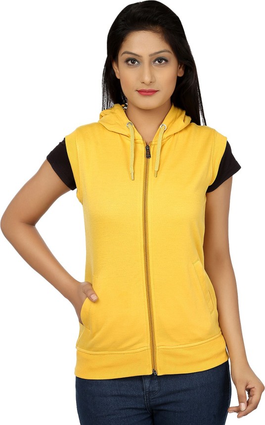 sleeveless hoodie flipkart