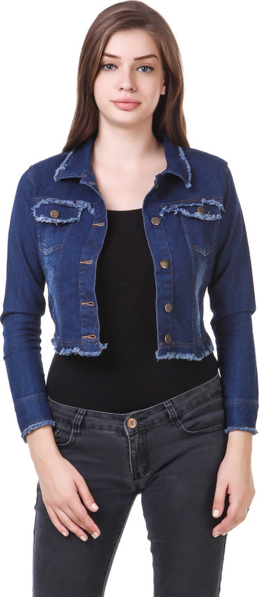 denim jacket for women flipkart