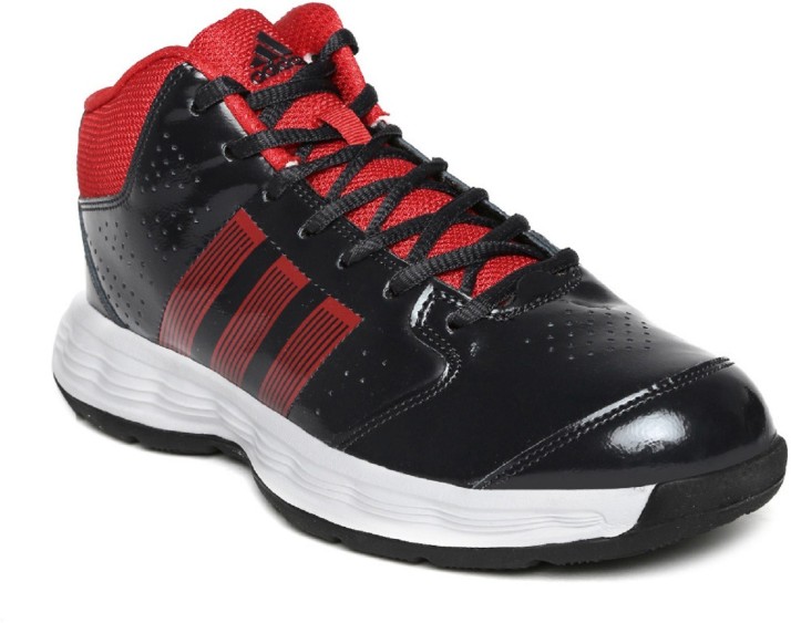 adidas basketball shoes black and red