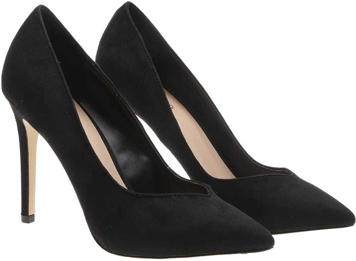 spring black heels