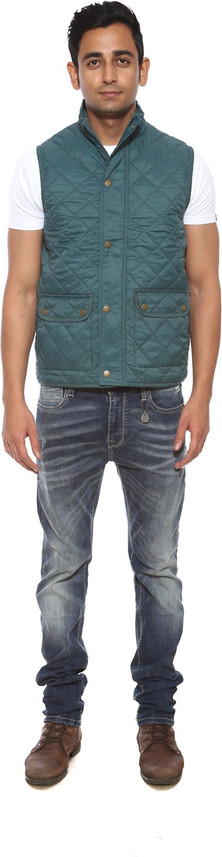 Pepe Jeans Sleeveless Solid Men Jacket 