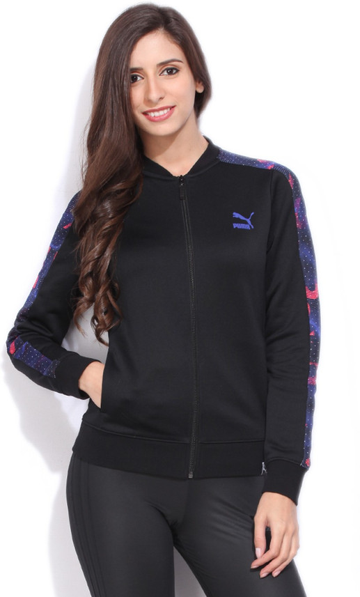black puma jacket womens