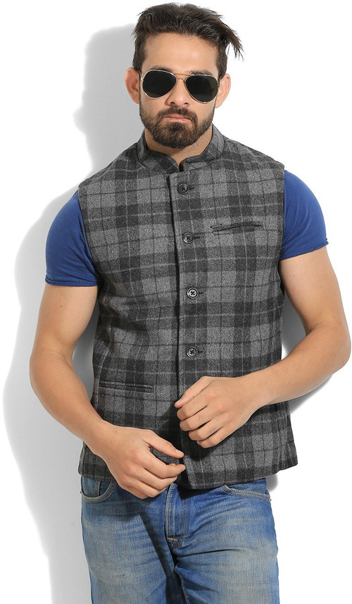 leather jacket with flannel