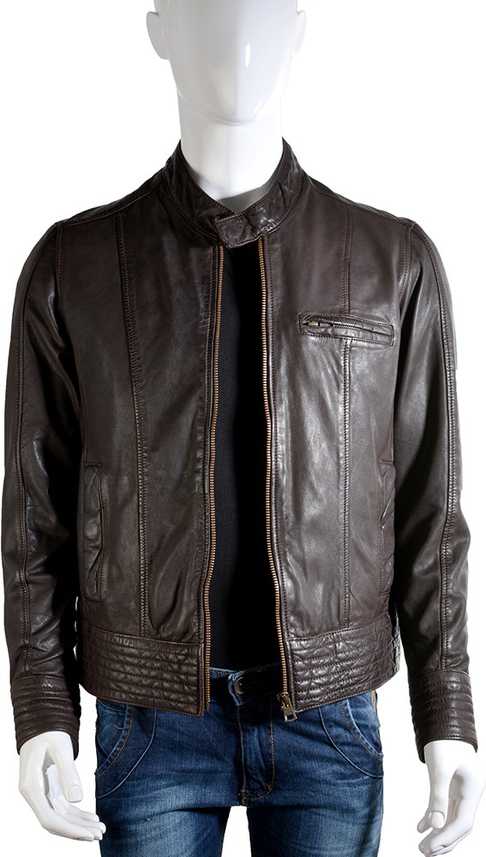 Hidesign Full Sleeve Solid Men Jacket Buy Brown Hidesign Full Sleeve Solid Men Jacket Online At Best Prices In India Flipkart Com