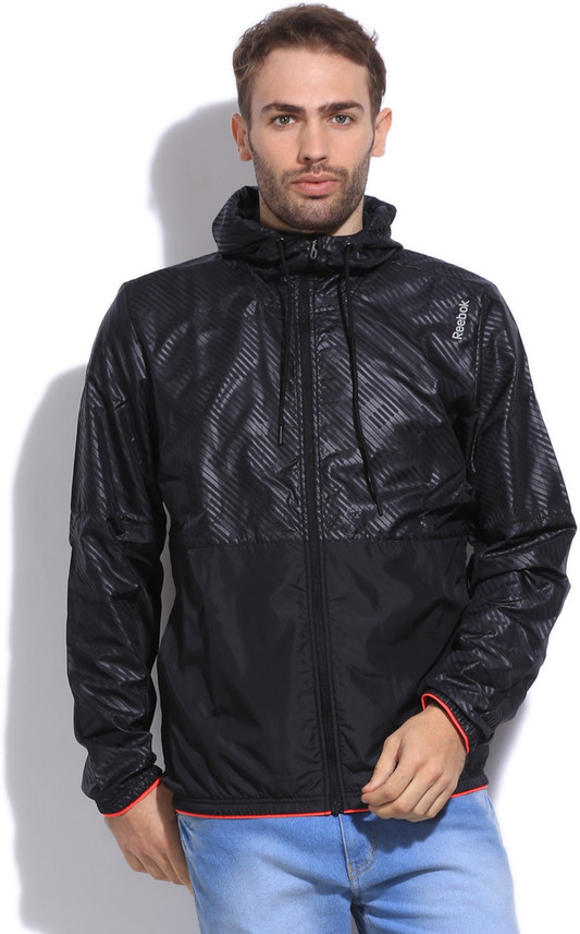 reebok leather jacket