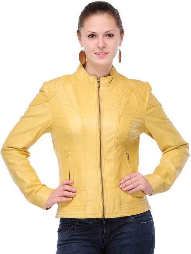 Teakwood Full Sleeve Solid Women Jacket Buy Yellow Teakwood Full Sleeve Solid Women Jacket Online At Best Prices In India Flipkart Com