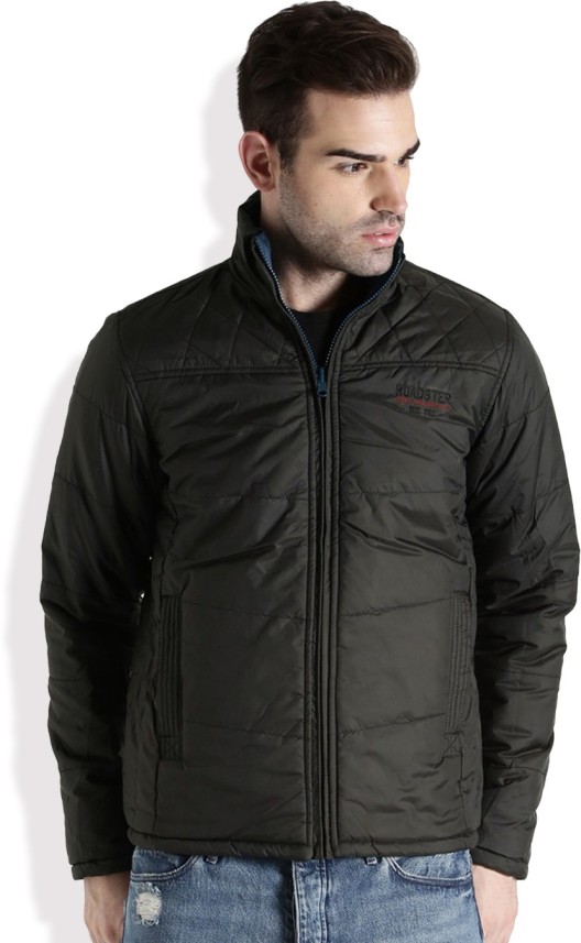 roadster full sleeve solid men's jacket