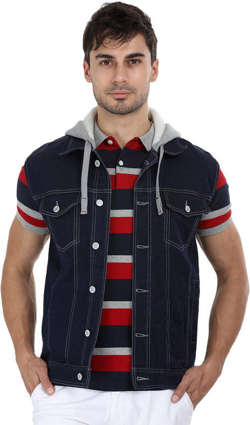 sleeveless denim men